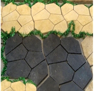 high quality low price basalt flagstone