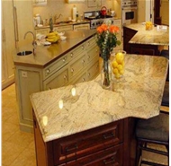 beauty yellow countertop