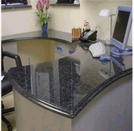 beautiful black countertops